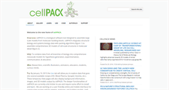 Desktop Screenshot of cellpack.org